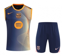26-27 Barcelona Yellow&blue Thailand Soccer Vest Uniform-418