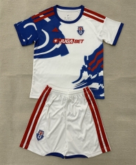26-27 Universidad de Chile Away White&Blue Soccer Unifrom-AY