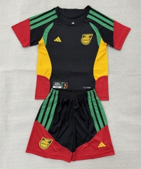 26-27 Jamaica Black Training Soccer Uniform-AY