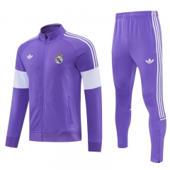 26-27 Real Madrid Purple Thailand Soccer Uniform-4627