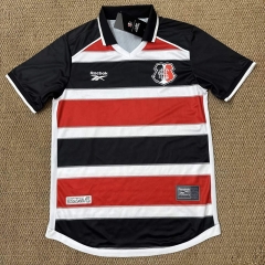 (S-4XL) 26-27 Santa Cruz FC Home Red&Black Thailand Soccer Jersey AAA-0564