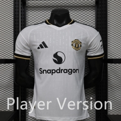 Player Version 26-27 Special Edition Manchester United White Thailand Soccer Jersey AAA-888