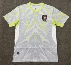 (S-4XL) 26-27 Portugal Light Grey Thailand Soccer Jersey AAA-2483