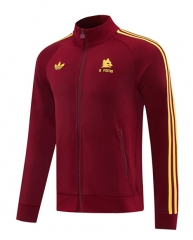 26-27 Roma Maroon Thailand Soccer Jacket-LH