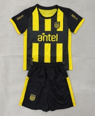 26-27 CA Peñarol Home Black&Yellow Soccer Unifrom-AY