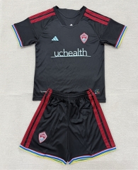 26-27 Colorado Rapids Home Black Soccer Uniform-AY