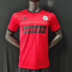 26-27 Casual Adi&Oasis Red Thailand Soccer Jersey AAA-9609
