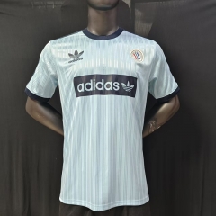 26-27 Casual Adi&Oasis Blue Thailand Soccer Jersey AAA-9609