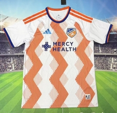 26-27 FC Cincinnati Away White&Orange Thailand Soccer Jersey AAA-3066