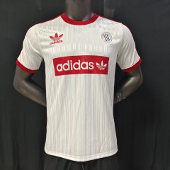 26-27 Casual Adi&Oasis White&Red Thailand Soccer Jersey AAA-9609